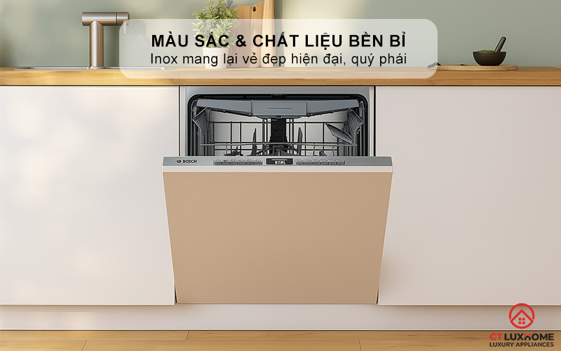 Màu sắc và chất liệu mang lại vẻ đẹp hiện đại, quý phái