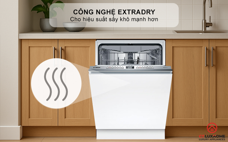 ExtraDry - tùy chọn bổ sung cho hiệu suất sấy khô mạnh hơn