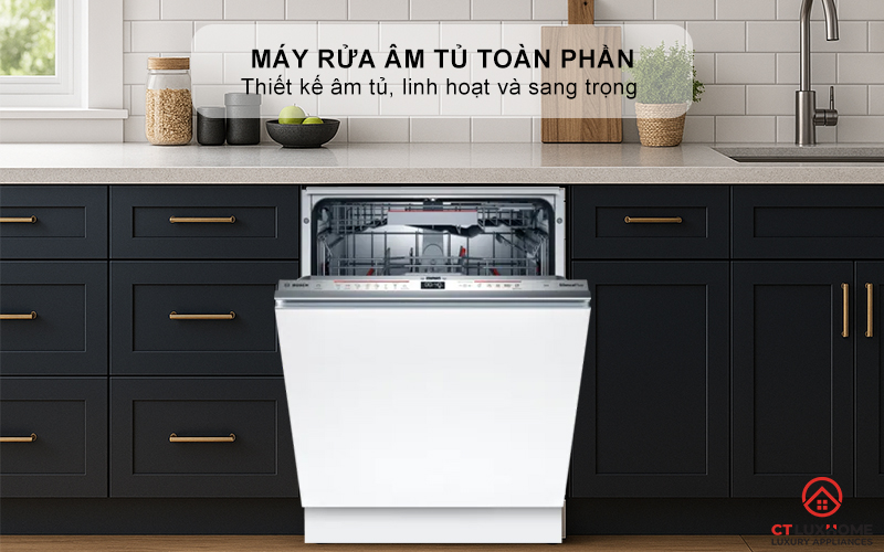 Thiết kế âm tủ, linh hoạt và sang trọng