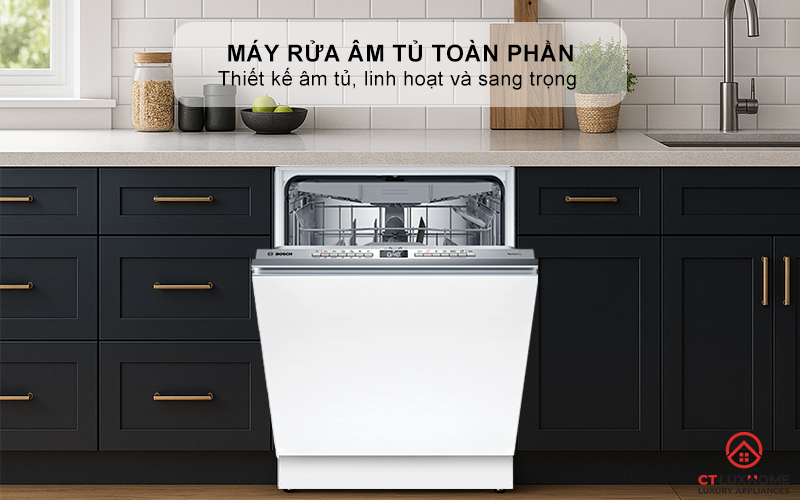 Thiết kế âm tủ, linh hoạt và sang trọng