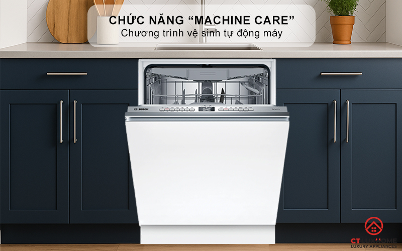 Chương trình vệ sinh tự động máy với chức năng “Machine Care”