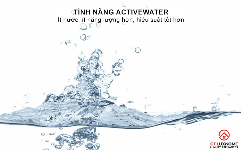 ActiveWater: ít nước hơn, ít năng lượng hơn, hiệu suất tốt hơn