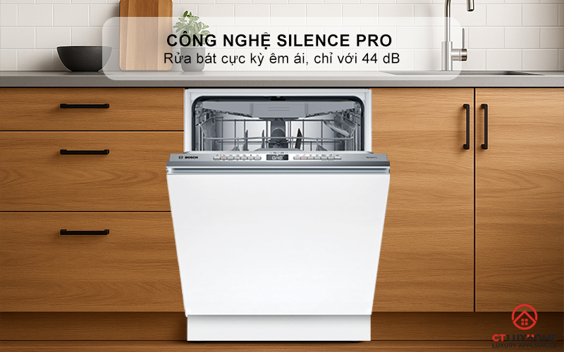 Silence Plus - độ ồn cực thấp 44 dB