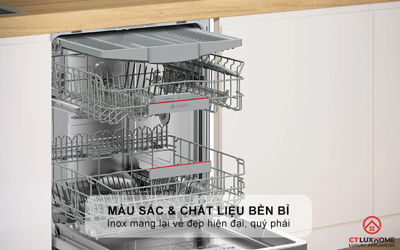 Màu sắc và chất liệu mang lại vẻ đẹp hiện đại, quý phái