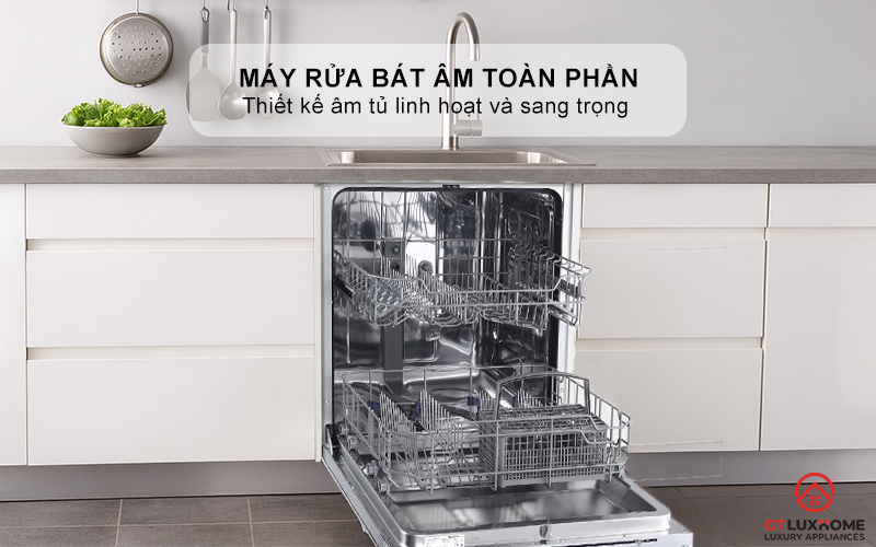 Thiết kế âm tủ linh hoạt và sang trọng