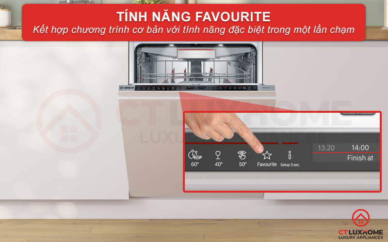 ​MÁY RỬA BÁT ÂM TỦ BOSCH SMD8TCX01E SERIE 8 6