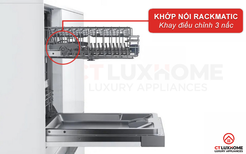 ​MÁY RỬA BÁT ÂM TỦ BOSCH SMD8TCX01E SERIE 8 18