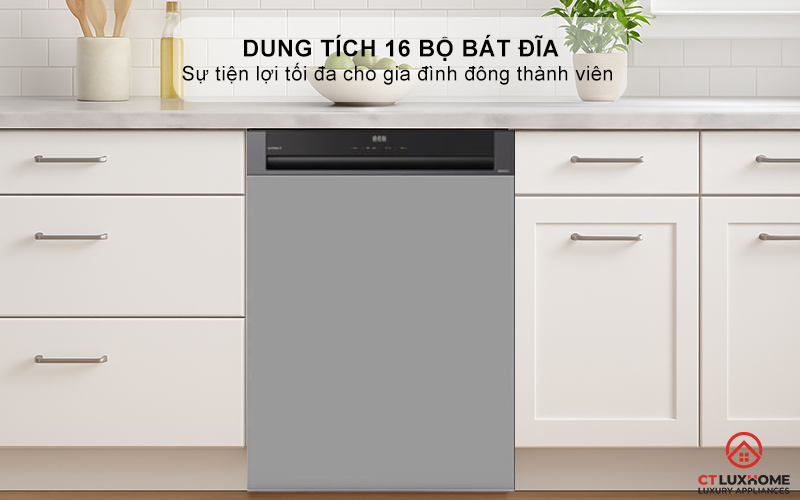 Dung tích 16 bộ bát đĩa