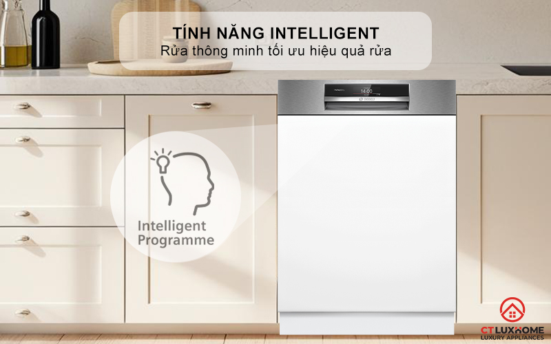 Chương trình thông minh Intelligent tối ưu hiệu quả rửa