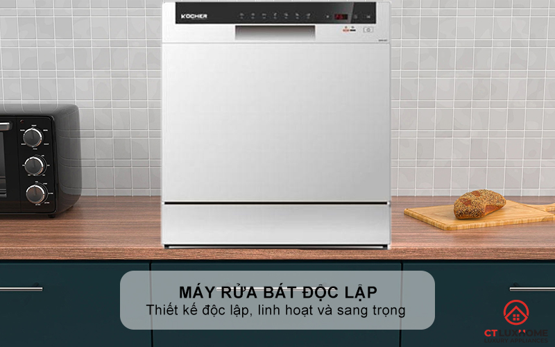 Thiết kế nhỏ gọn độc lập, linh hoạt và sang trọng