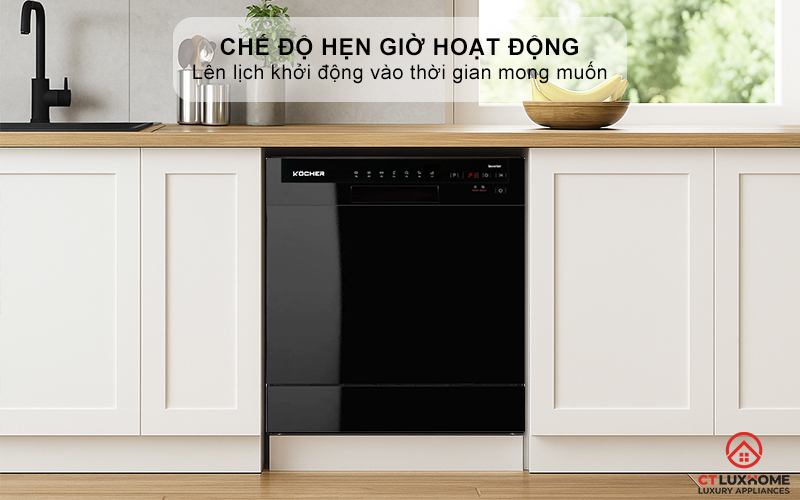 Chế độ hẹn giờ hoạt động lên tới 24h
