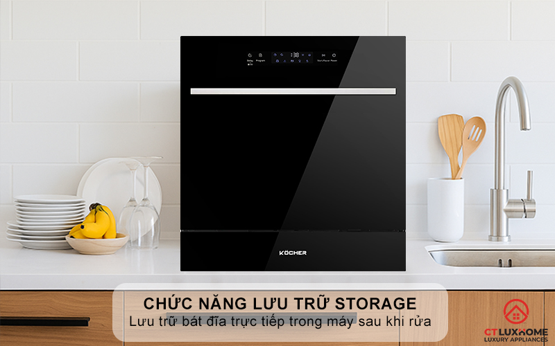 Chức năng lưu trữ Storage diệt khuẩn bằng Ozone và tia UV