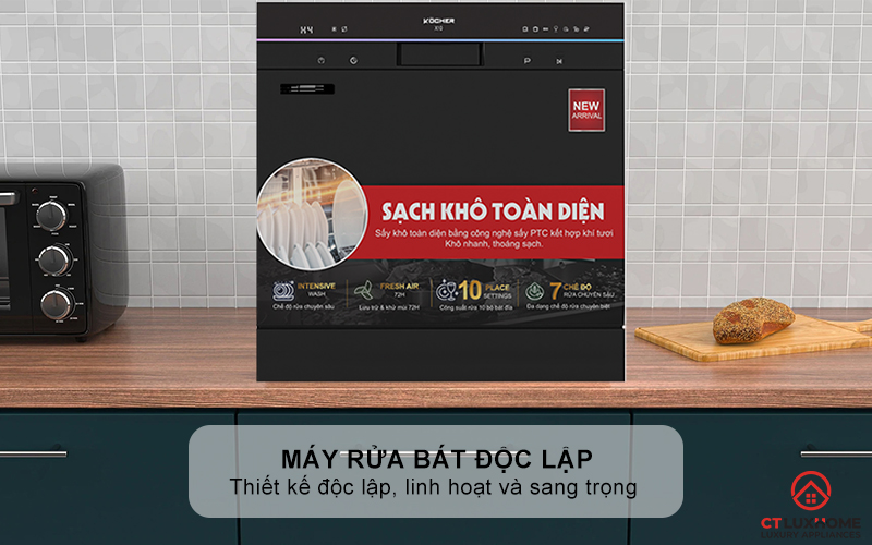 Thiết kế gọn nhẹ, độc lập, linh hoạt và sang trọng