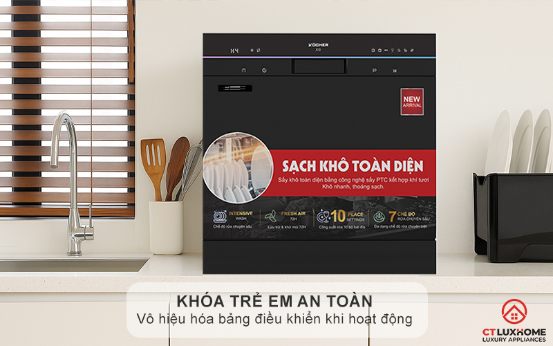 Khóa trẻ em an toàn