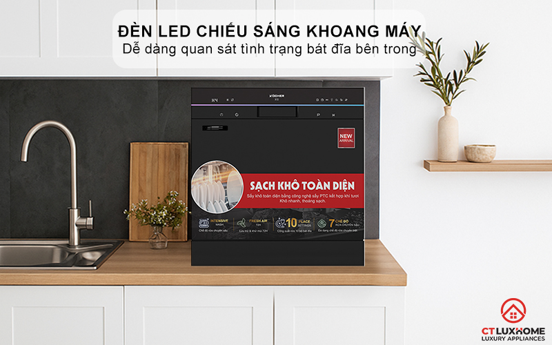 Đèn LED chiếu sáng khoang máy