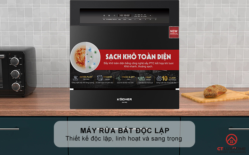 Thiết kế gọn nhẹ, độc lập, linh hoạt và sang trọng