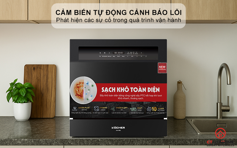 Hệ thống cảm biến tự động cảnh báo lỗi
