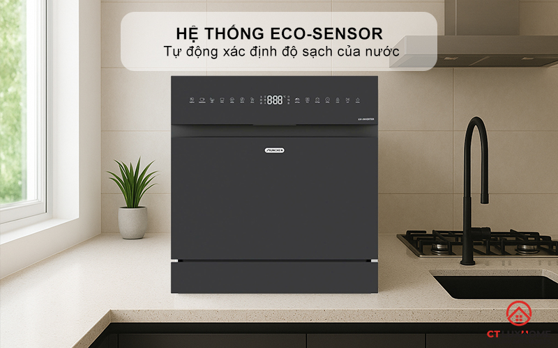 Hệ thống Eco-Sensor tự động xác định độ sạch của nước