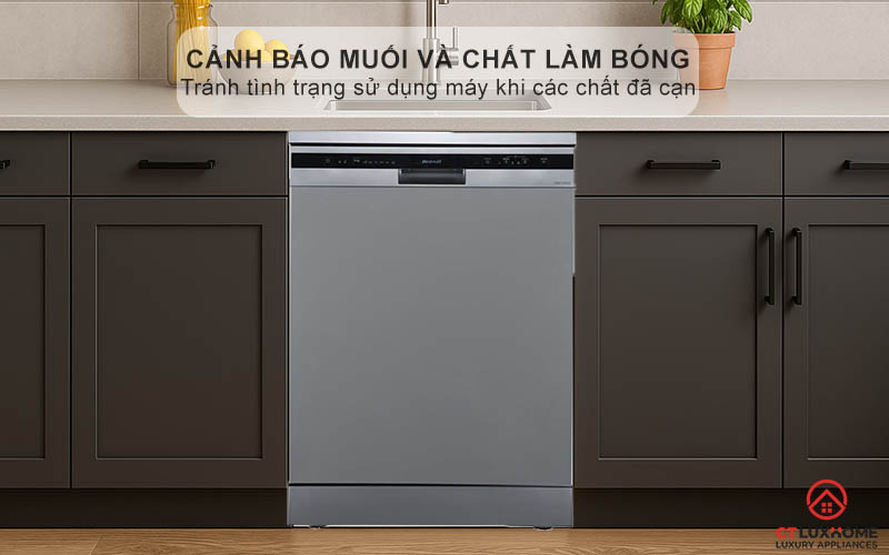 Cảnh báo chỉ số muối và chất làm bóng