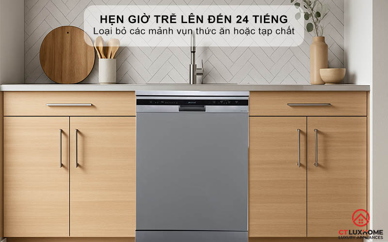 Hẹn giờ trễ lên đến 24 tiếng