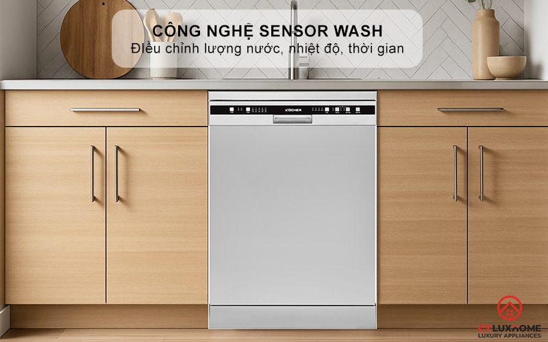 Công nghệ Sensor Wash cảm biến thông minh