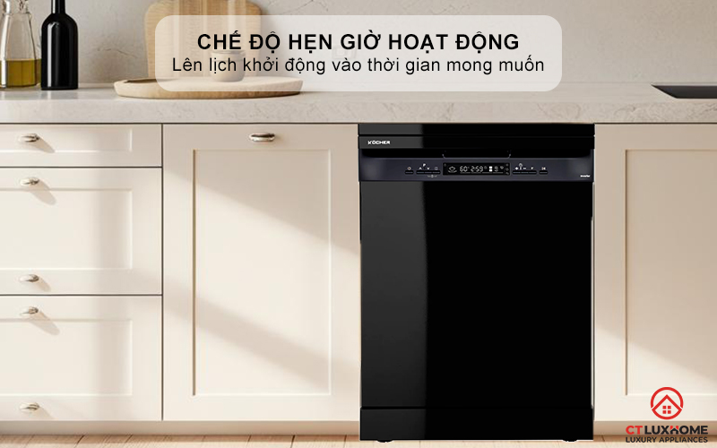 Chế độ hẹn giờ hoạt động lên tới 24h