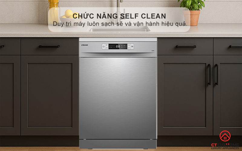 Chức năng Self Clean - Tự vệ sinh khoang rửa