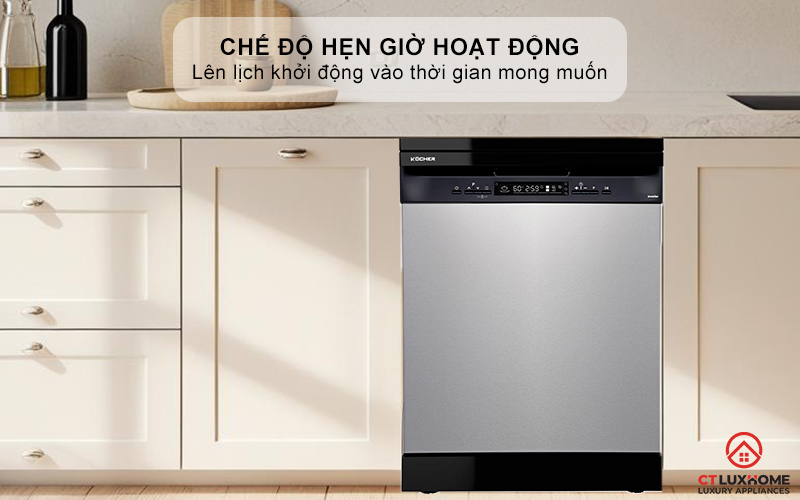 Chế độ hẹn giờ hoạt động lên tới 24h