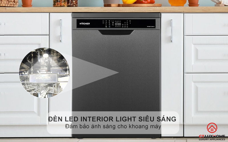 Đèn LED Interior Light siêu sáng, đảm bảo ánh sáng cho khoang máy