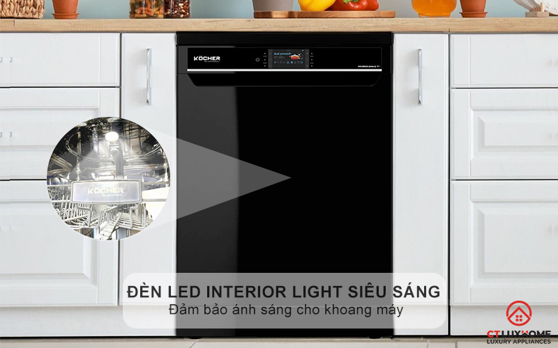 Đèn LED Interior Light siêu sáng, đảm bảo ánh sáng cho khoang máy