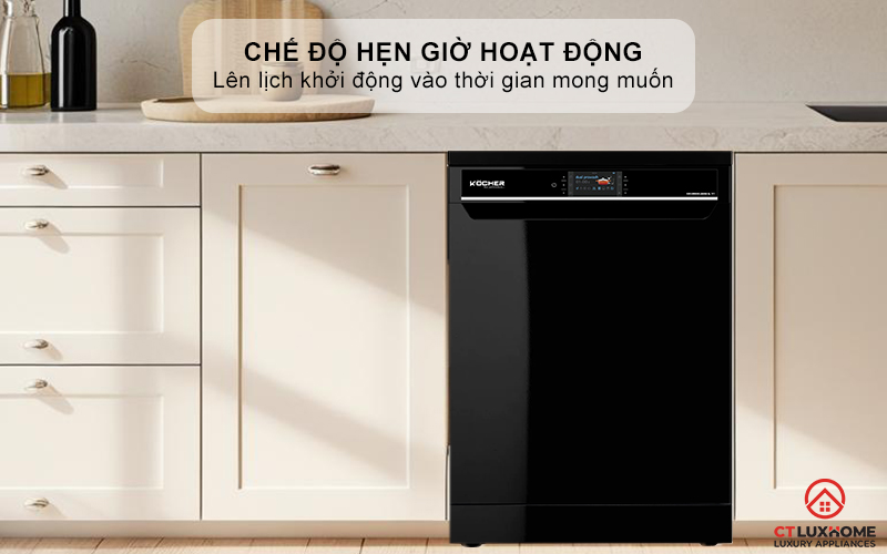 Chế độ hẹn giờ hoạt động lên tới 24h