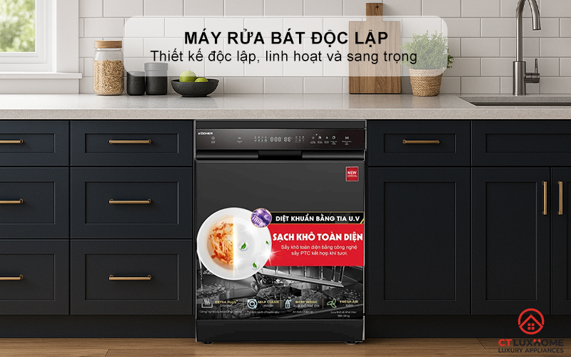 Thiết kế độc lập, linh hoạt và sang trọng 