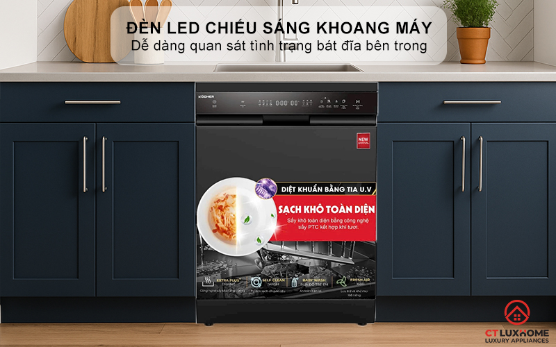 Đèn LED chiếu sáng khoang máy