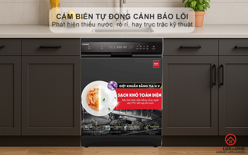 Hệ thống cảm biến tự động cảnh báo lỗi