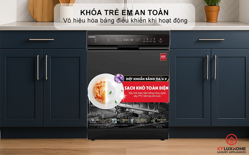 Khóa trẻ em an toàn