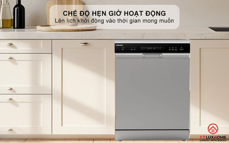 Chế độ hẹn giờ hoạt động lên tới 24h