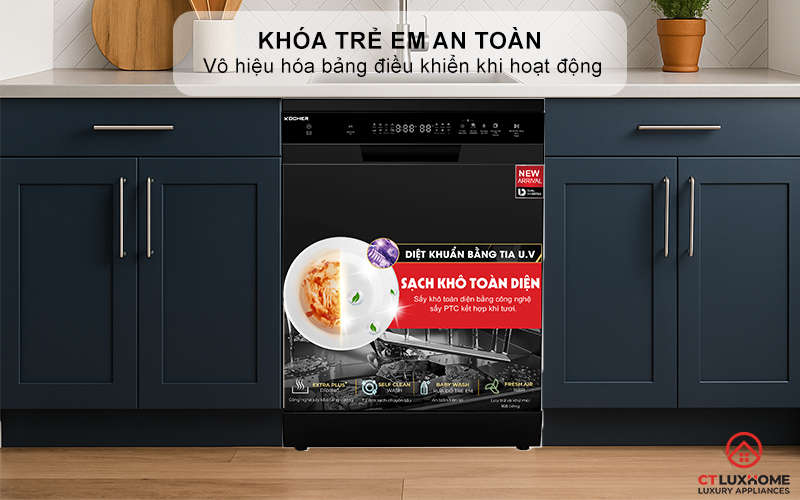 Khóa trẻ em an toàn