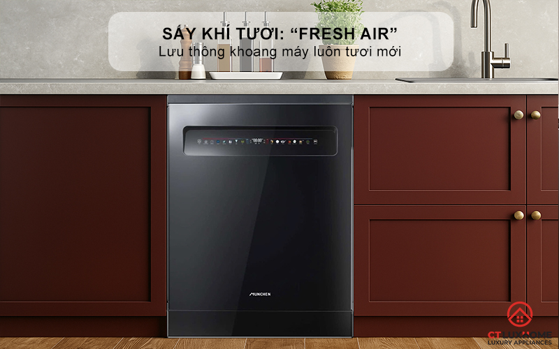Sấy khí tươi: “Fresh Air” lưu thông khoang máy luôn tươi mới