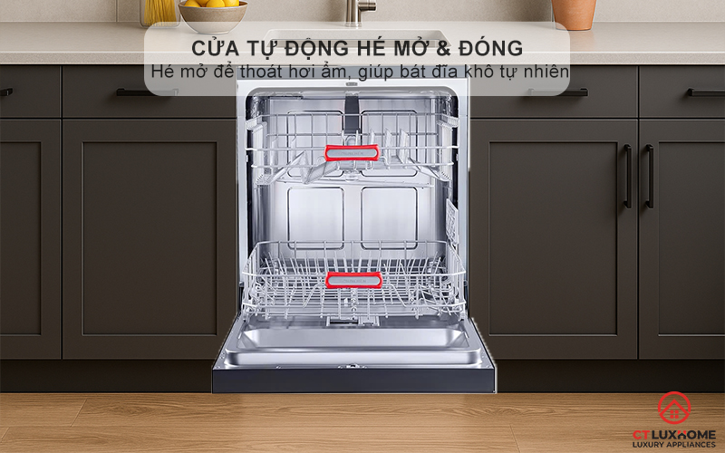 Cửa tự động hé mở & tự động đóng theo chu trình