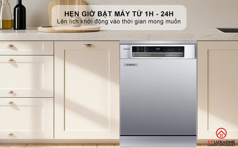 Hẹn giờ bật máy từ 1h - 24h