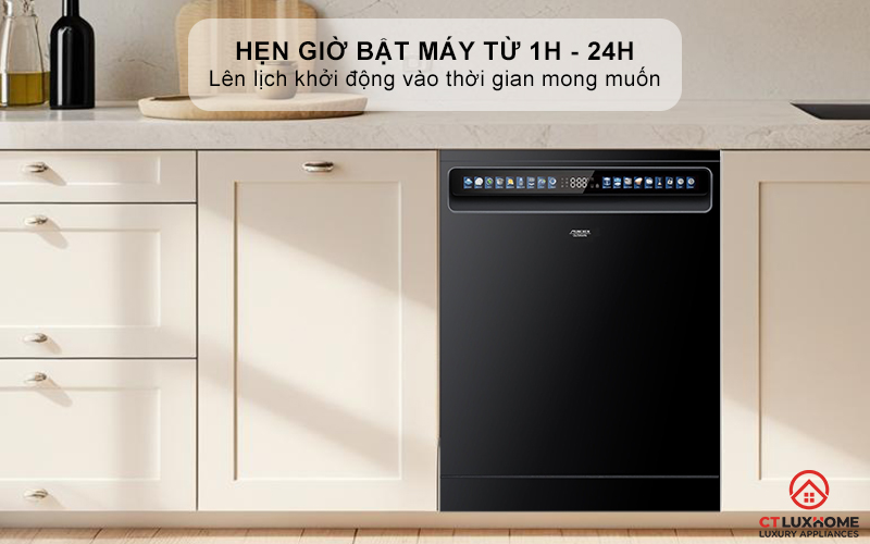 Hẹn giờ bật máy từ 1h - 24h