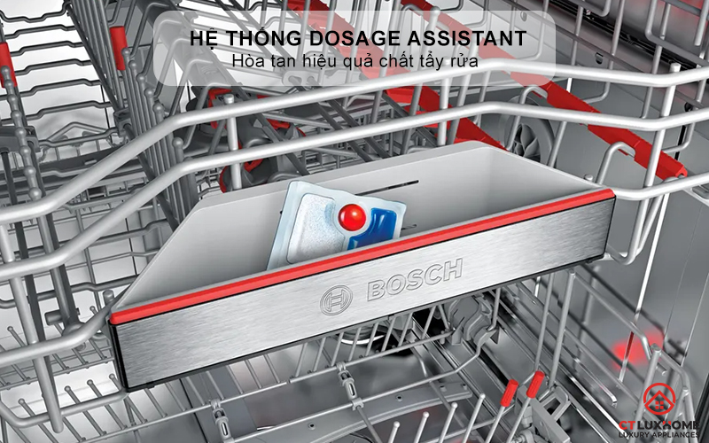Hòa tan hiệu quả chất tẩy rửa với hệ thống Dosage Assistant