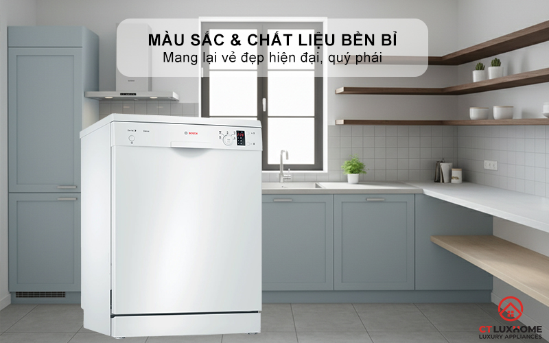 Màu sắc và chất liệu mang lại vẻ đẹp hiện đại, quý phái