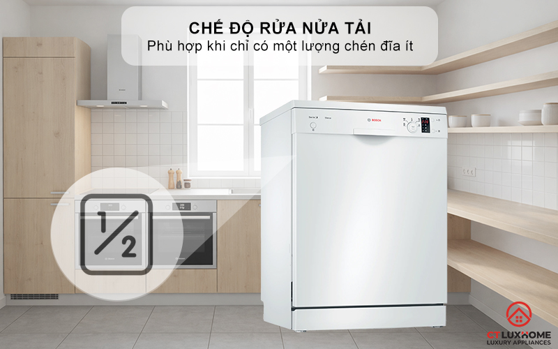 Chế độ rửa nửa tải