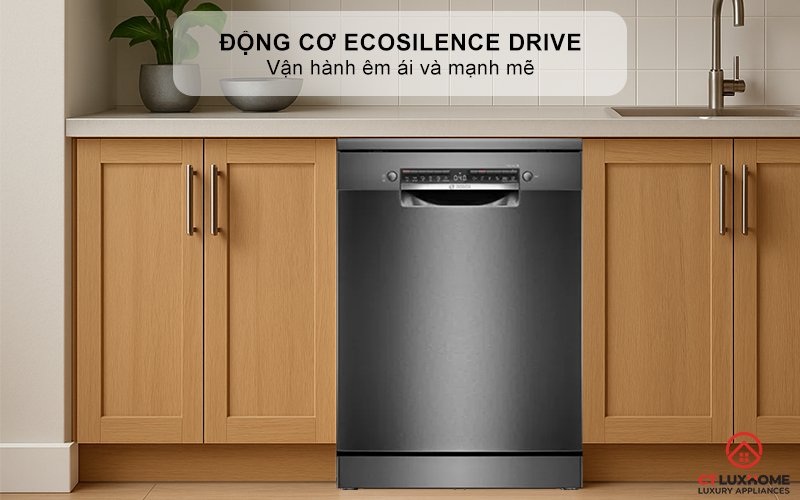 Vận hành êm ái và mạnh mẽ nhờ động cơ EcoSilence Drive