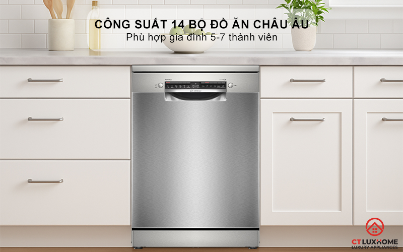 MÁY RỬA BÁT ĐỘC LẬP BOSCH SMS6ZCI10E SERIE 6 SẤY ZEOLITH PERFECTDRY 3