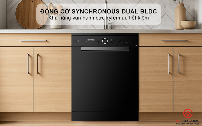 Vận hành êm ái, tiết kiệm với động cơ Synchronous DUAL BLDC