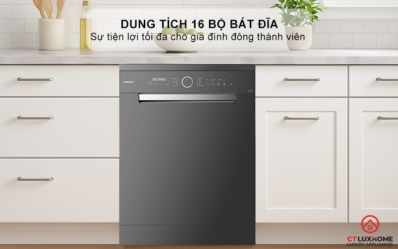 Dung tích 16 bộ bát đĩa