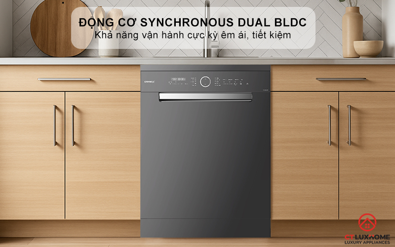 Vận hành êm ái, tiết kiệm với động cơ Synchronous DUAL BLDC