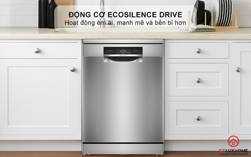 Vận hành êm ái và mạnh mẽ nhờ động cơ EcoSilence Drive